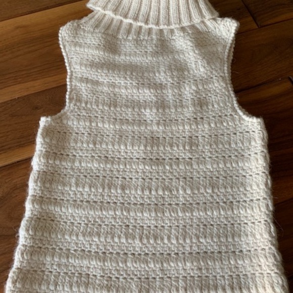 KORS Michael Kors Sweaters - "KORS" Michael Kors Knit T Shell - Cream Size S
